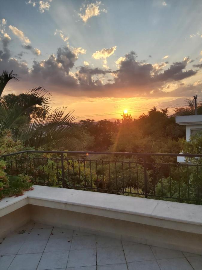 למרפסת La Balcona Apartment Chorazim Bagian luar foto