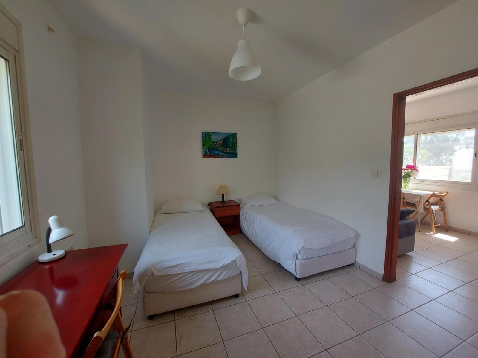 למרפסת La Balcona Apartment Chorazim Ruang foto